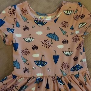 Dot Dot Smile Umbrella Dress